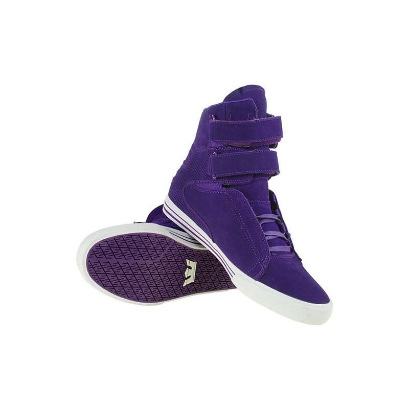 Zapatillas Altas Supra Hombre Espana Outlet TK SOCIETY Moradas